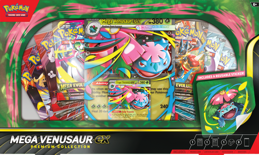 Pokemon Mega Venusaur EX Premium Collection *Releases Dec 5/25*