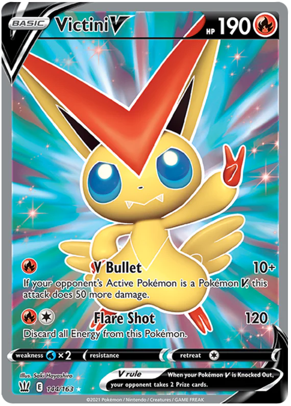 #144 Sword & Shield: Battlestyles- Victini V