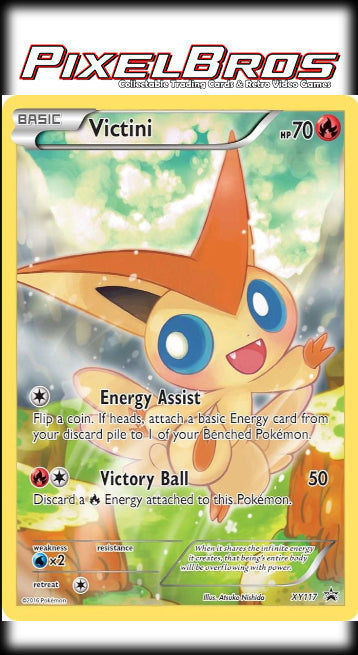 #XY117 XY Promos- Victini (LP)(HOLO)