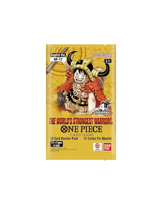 One Piece The World's Strongest Warriors Booster Pack