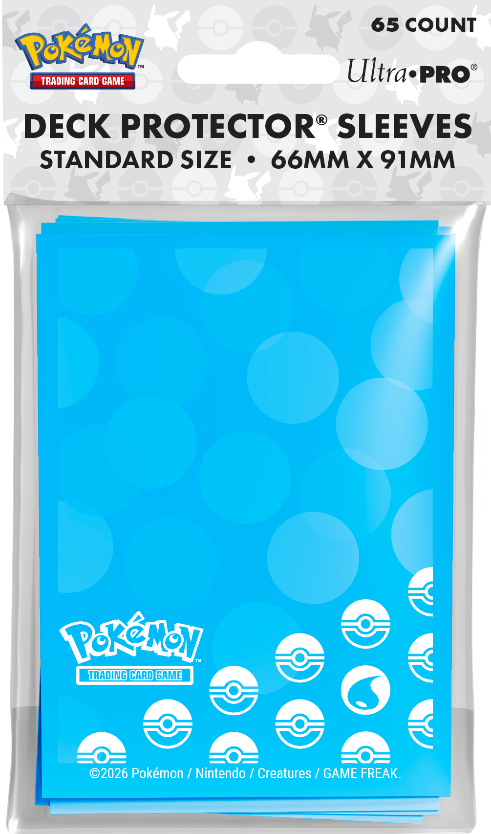 Ultra Pro Deck Protector Pokemon Energy Type Sleeves(65 count)