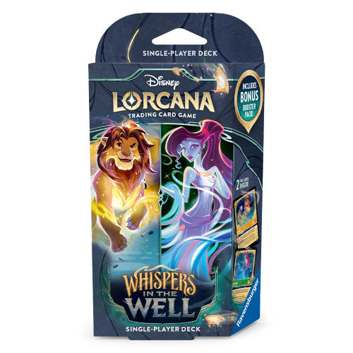 Disney Lorcana Whispers in the Well Starter Deck