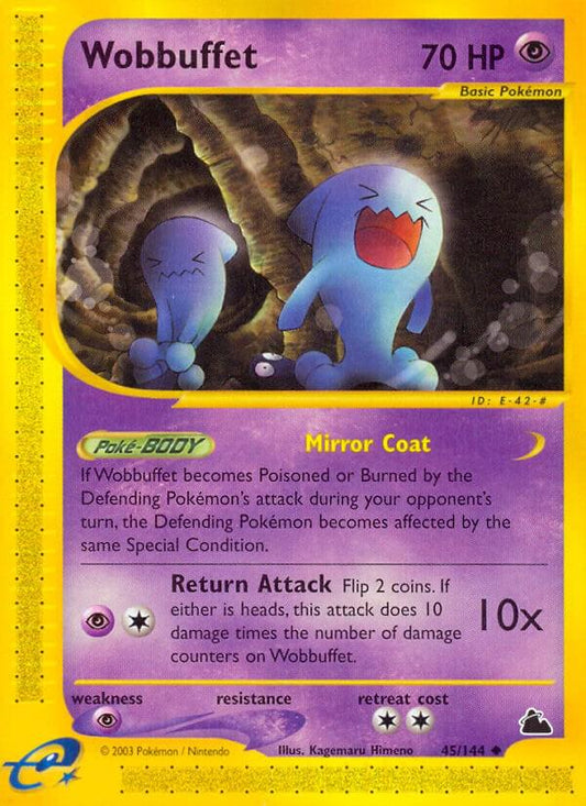 #45 Skyridge- Wobbuffet(LP) non-holo