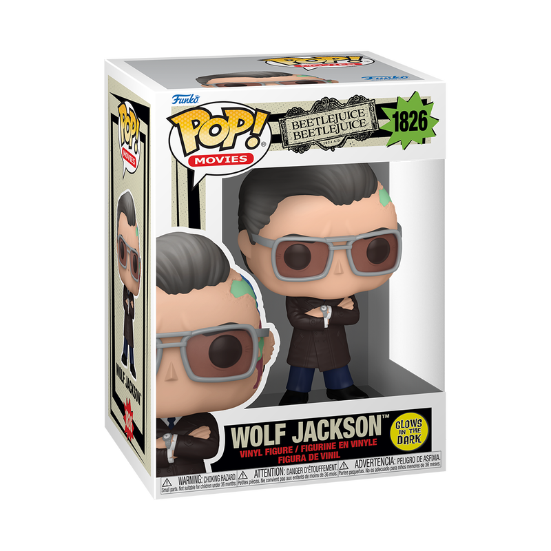 #1826 Wolf Jackson Funko Pop (Glows in the Dark)