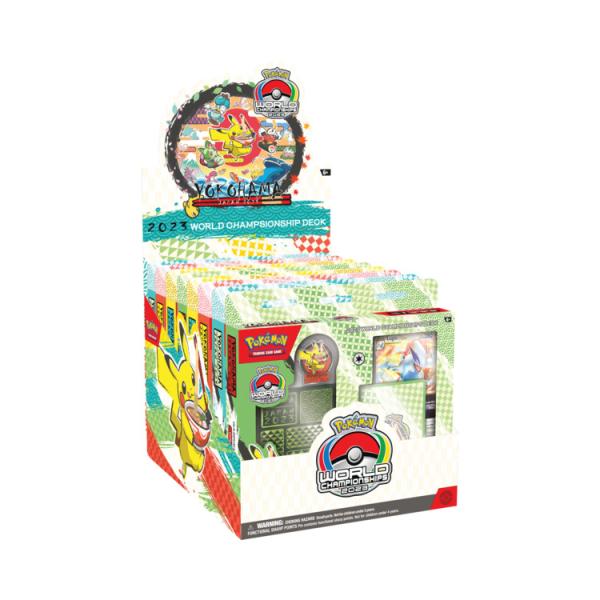 Pokemon Worlds Sealed Championship Deck Sealed Case of 8-Yokohama 2023