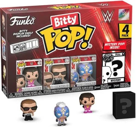 Bitty Pop! : WWE 4-Figure Pack - Random Style