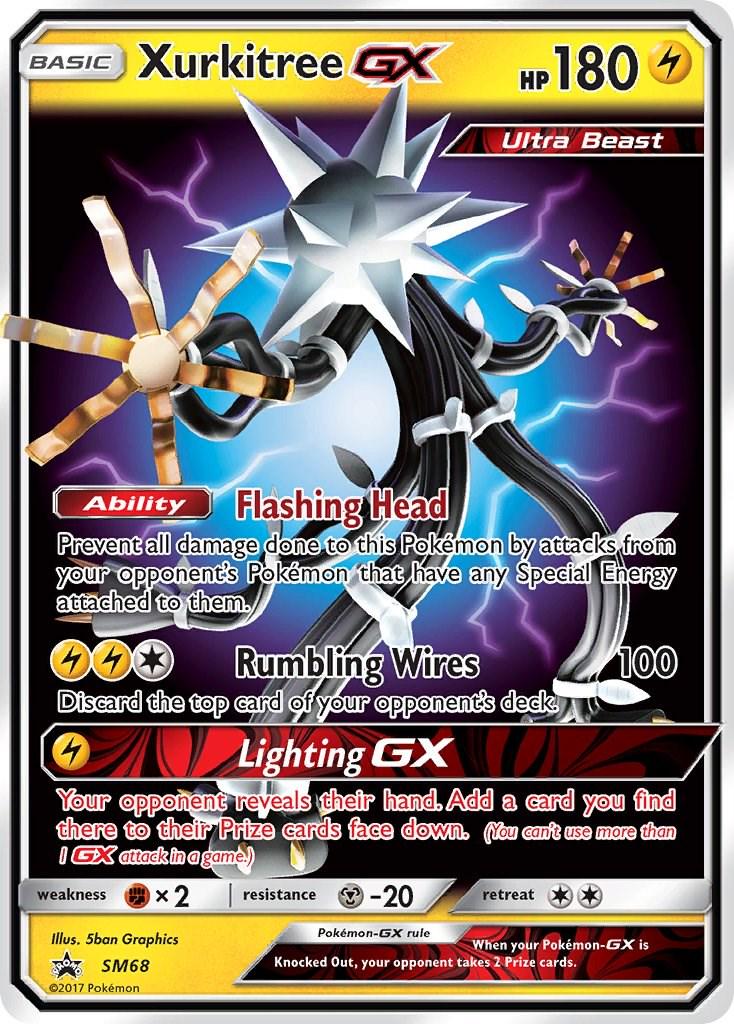 #SM68 Sun & Moon Promos- Xurkitree GX