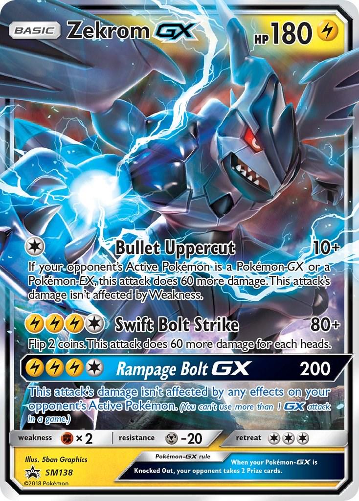 #SM138 Sun & Moon Promos- Zekrom GX