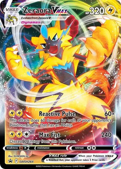 #SWSH 264 Sword & Shield Promos- Zeraora Vmax